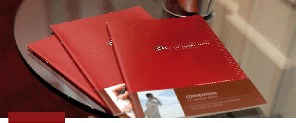 CIC Banque Privée - Brochures / Photo © Caroline Doutre